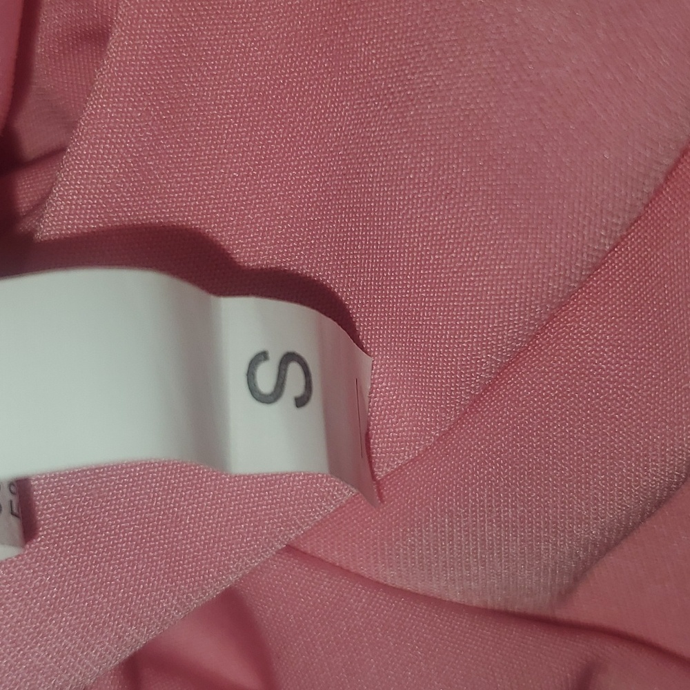 Elegant Pink Wide Leg Jumpsuit - Picture 4 of 7